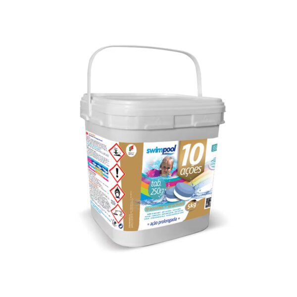 Cloro 10 Ações Swimpool BICAPA